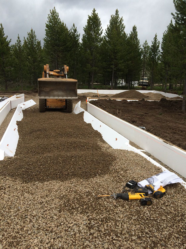 Mono Slab EZ Form ICFs for a Monolithic Pour in NM